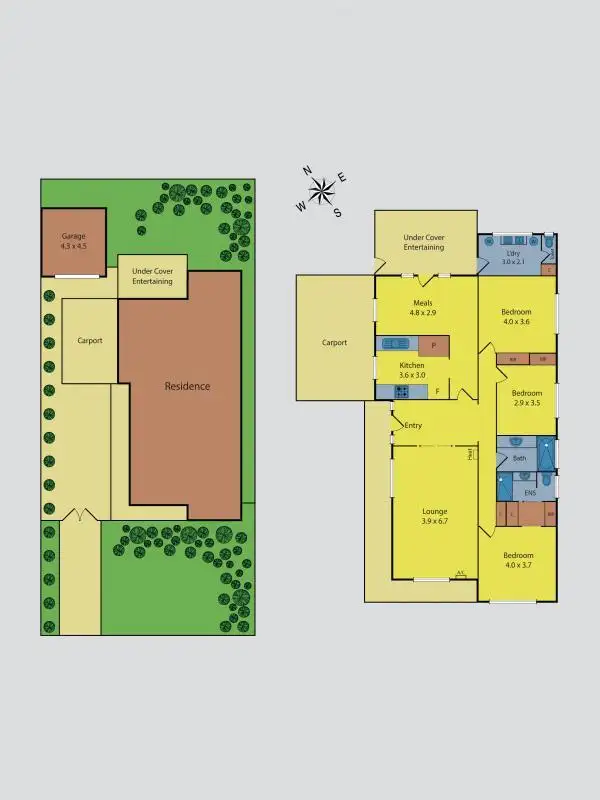 Floorplan of Homely house listing, 20 Campaspe Crescent, Keilor VIC 3036