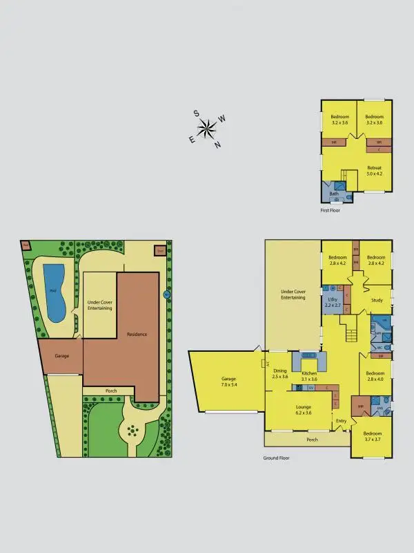 Floorplan of Homely house listing, 3 Morris Drive, Keilor Downs VIC 3038