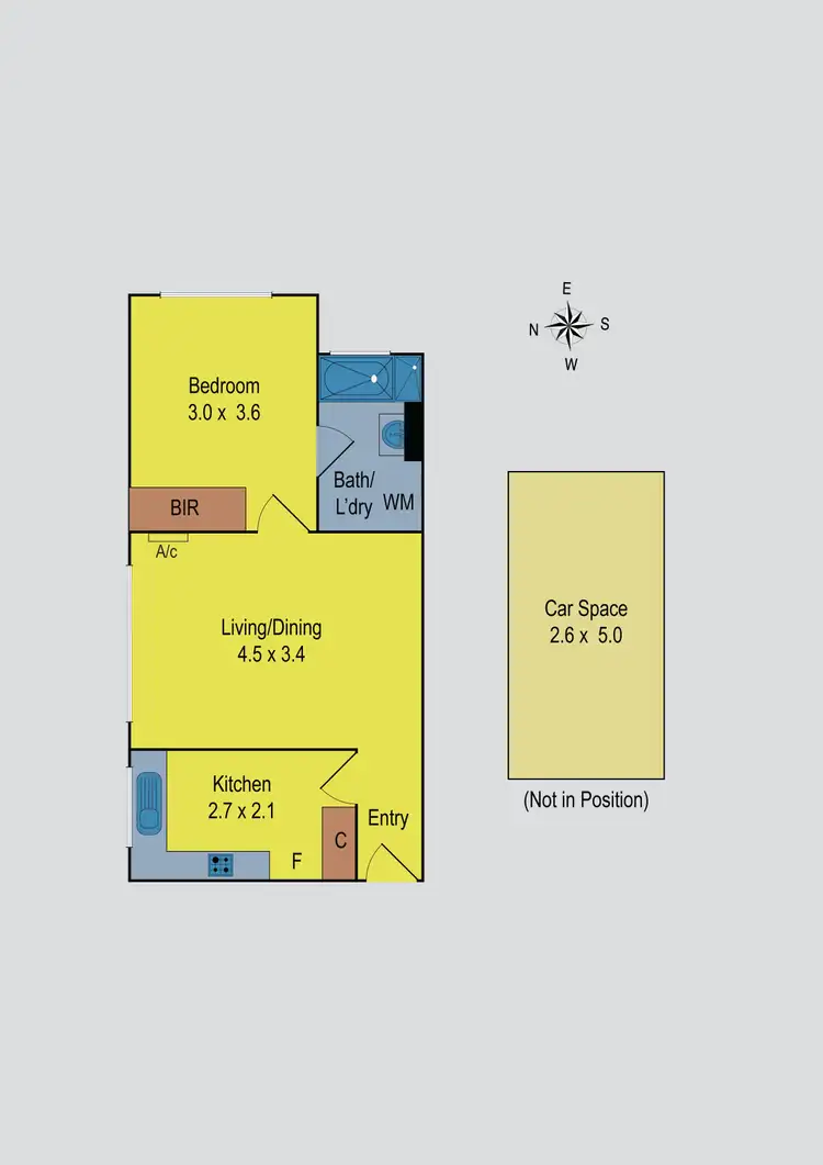 Floorplan of Homely apartment listing, 9/39 St Kinnord Street, Aberfeldie VIC 3040