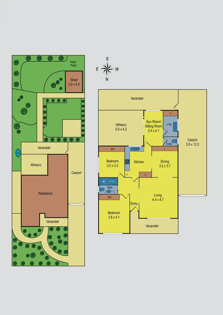 Floorplan of Homely house listing, 9 Bendigo Street, Pascoe Vale VIC 3044