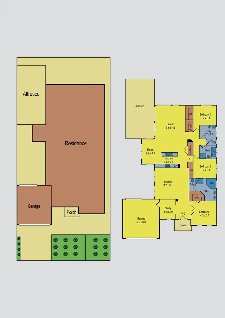 Floorplan of Homely house listing, 66 Stenson Road, Kealba VIC 3021