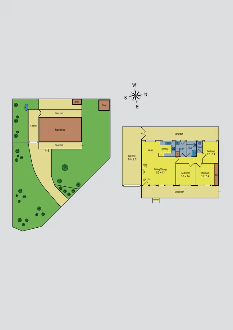 Floorplan of Homely house listing, 1 Buckingham Street, Sydenham VIC 3037