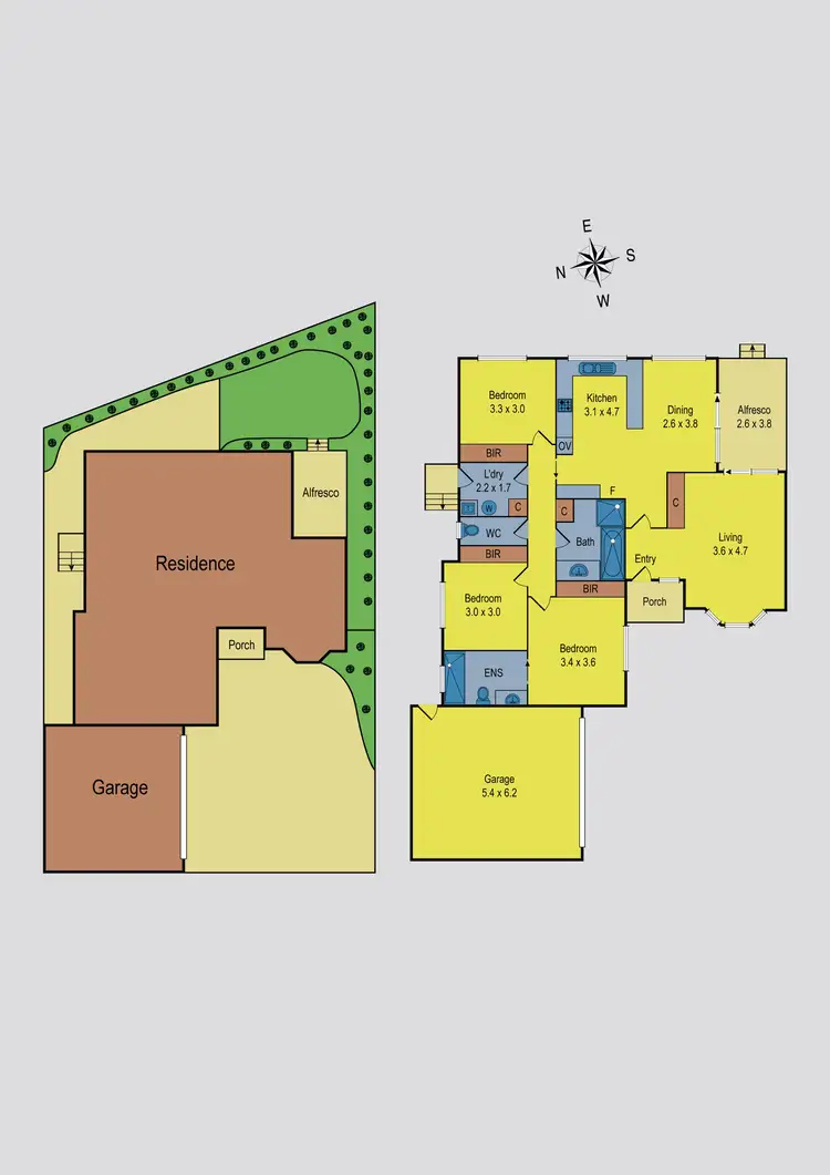 Floorplan of Homely unit listing, 2/14 Bulla Road, Essendon VIC 3040