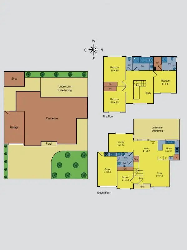 Floorplan of Homely house listing, 45 Bruce Street, Fawkner VIC 3060