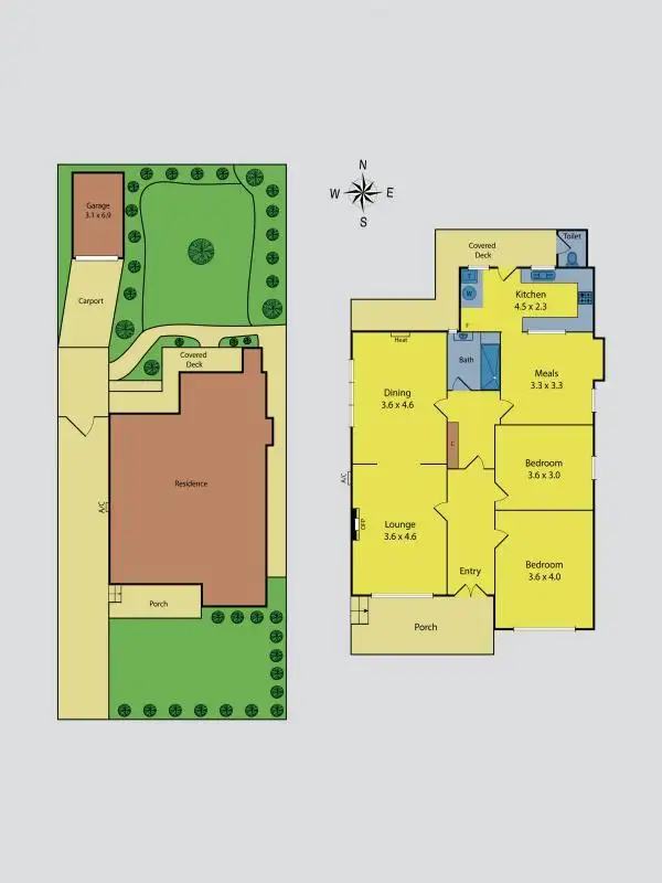 Floorplan of Homely house listing, 20 Grundy Grove, Pascoe Vale South VIC 3044