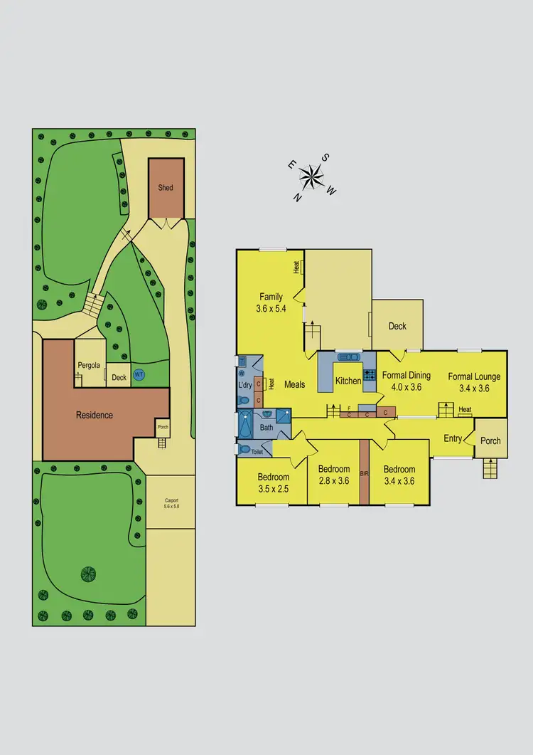 Floorplan of Homely house listing, 25 Vaughan Street, Sunbury VIC 3429