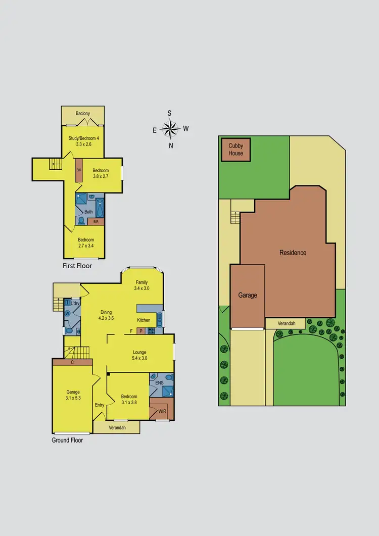 Floorplan of Homely house listing, 45 New Road, Oak Park VIC 3046
