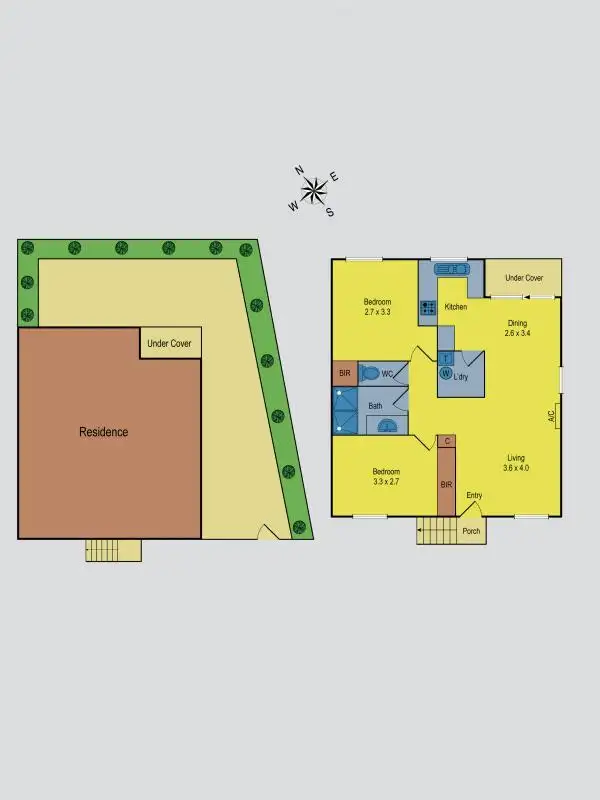 Floorplan of Homely unit listing, 7/16 Goble Street, Niddrie VIC 3042