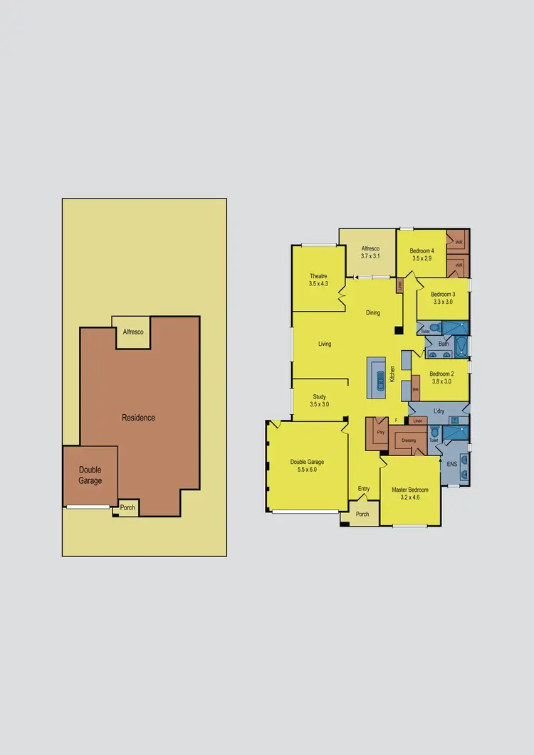 Floorplan of Homely house listing, 11 Buckland Boulevard, Gisborne VIC 3437