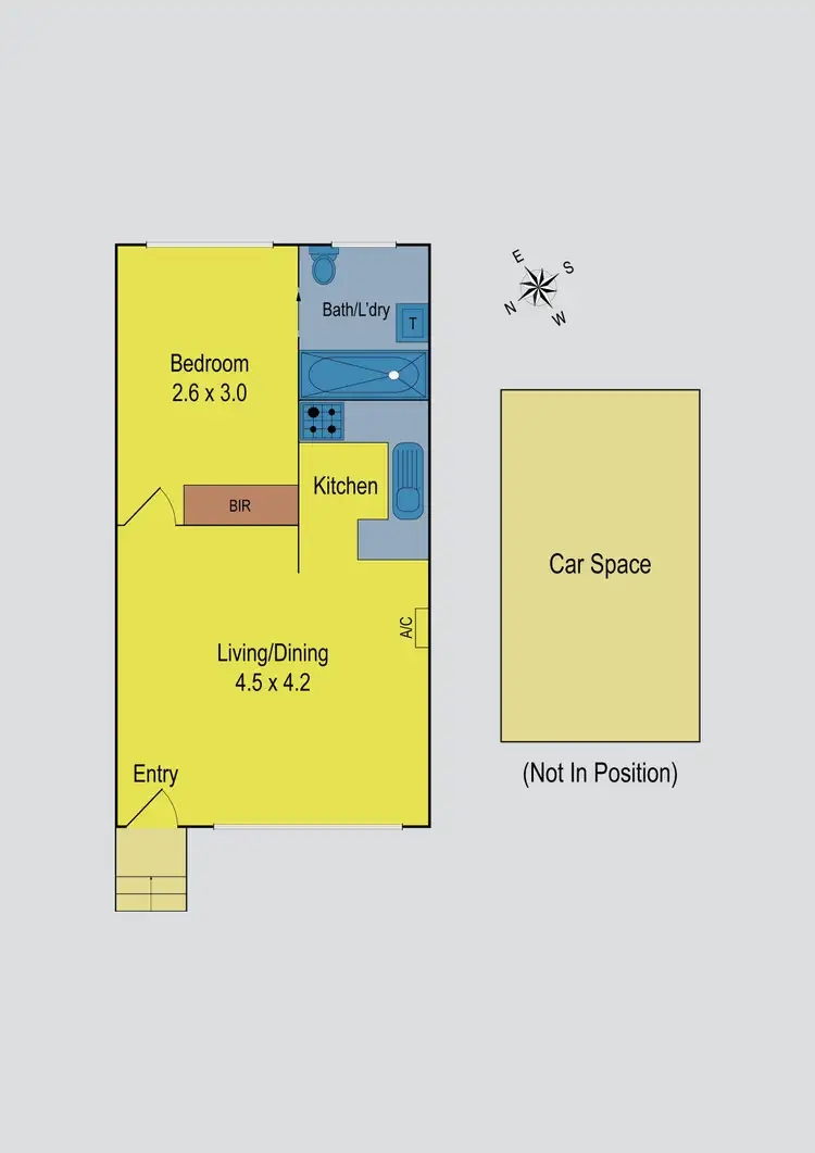 Floorplan of Homely unit listing, 7/17 Middle Street, Ascot Vale VIC 3032
