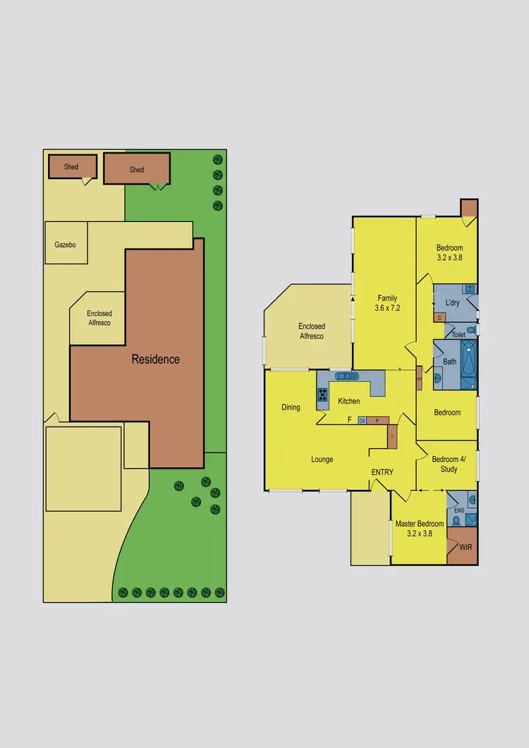 Floorplan of Homely house listing, 24 Precious Road, Diggers Rest VIC 3427