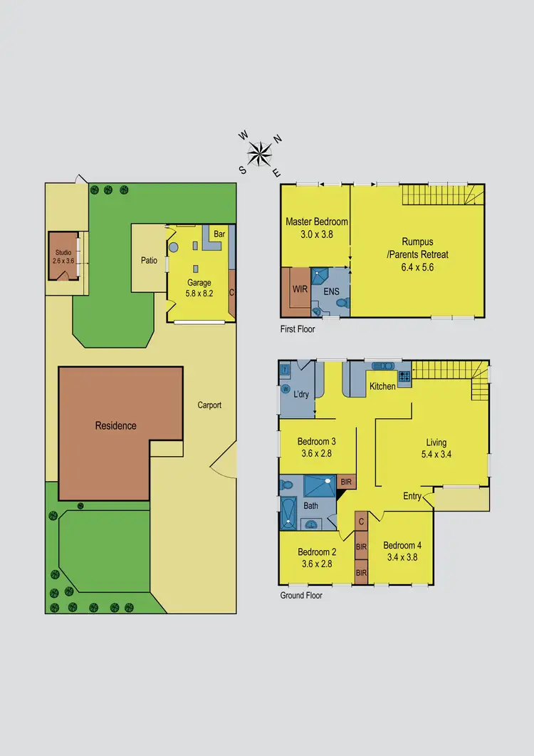 Floorplan of Homely house listing, 148 Sterling Drive, Keilor East VIC 3033
