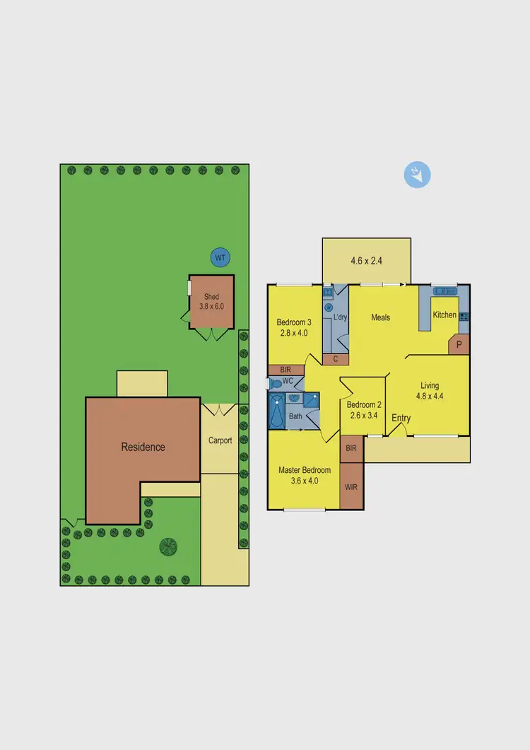 Floorplan of Homely house listing, 13 Fullbrook Drive, Sunbury VIC 3429