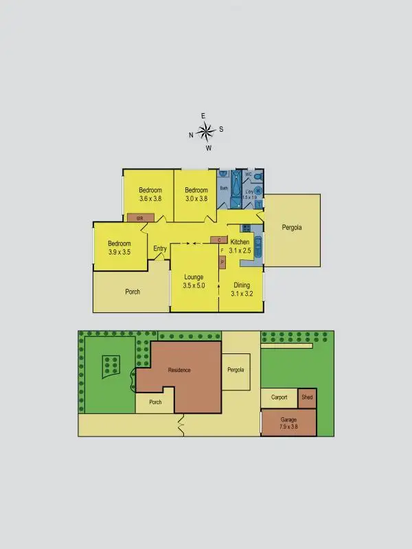 Floorplan of Homely house listing, 35 Angus Street, Hadfield VIC 3046