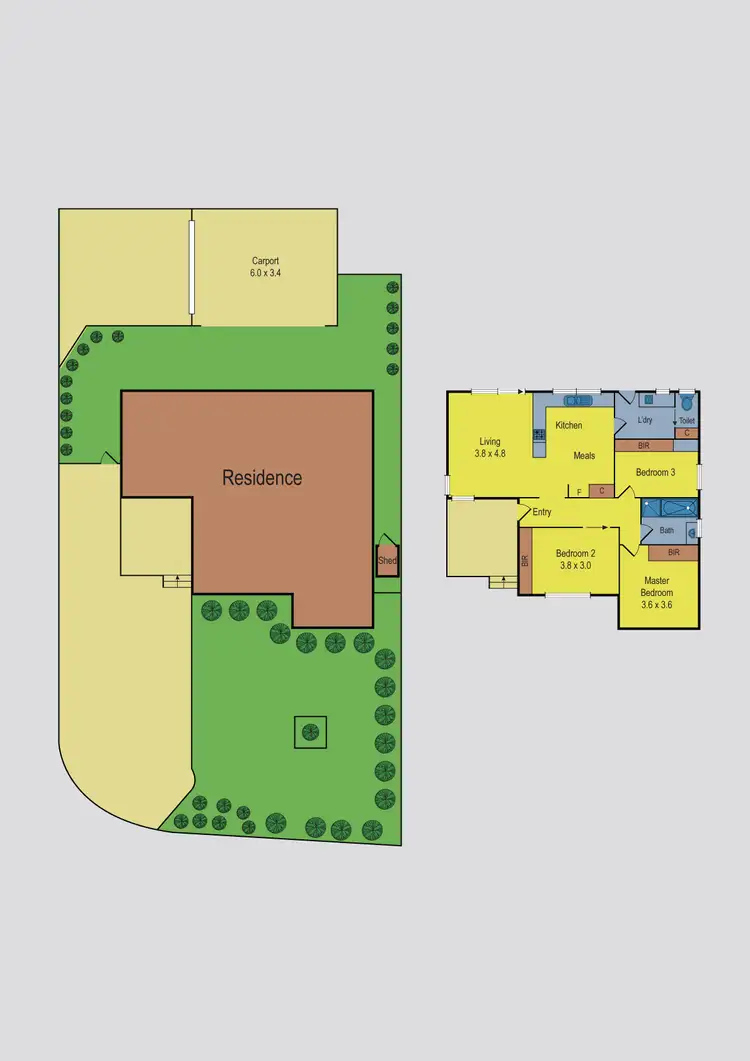 Floorplan of Homely house listing, 24 Dromana Street, Glenroy VIC 3046