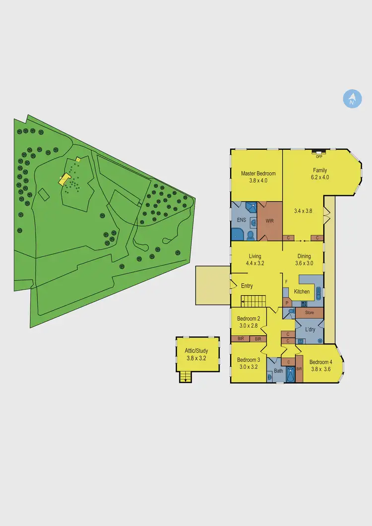 Floorplan of Homely house listing, 55 Morefield Court, Diggers Rest VIC 3427