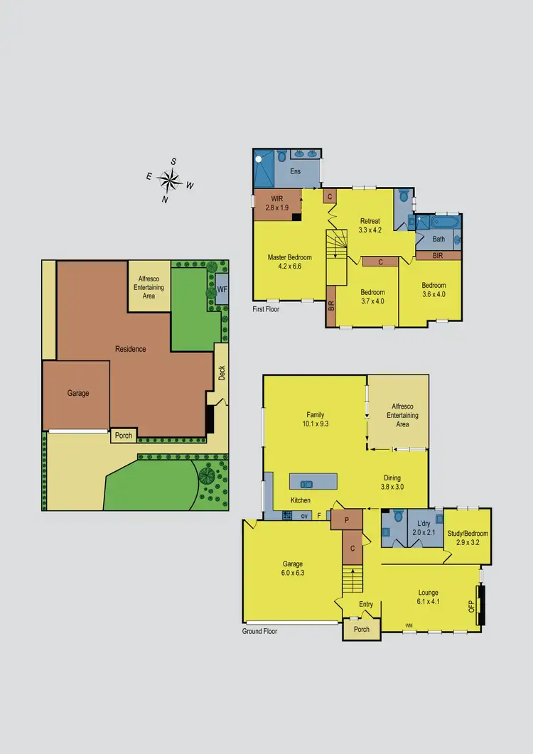 Floorplan of Homely house listing, 12 Loch Crescent, Strathmore VIC 3041