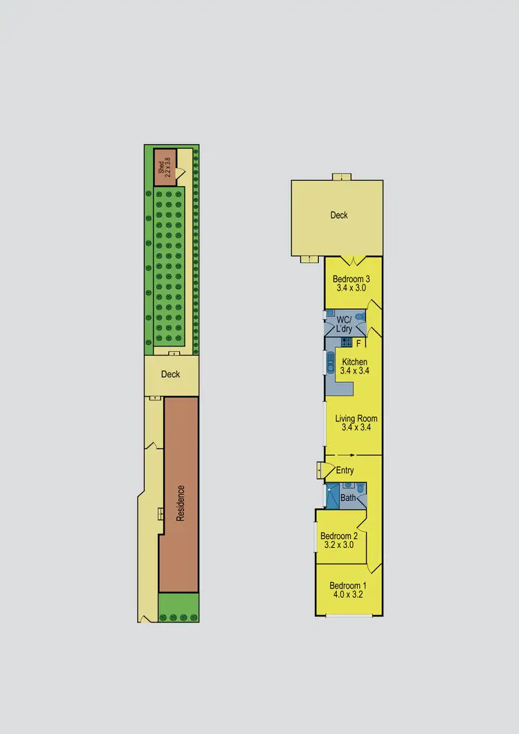 Floorplan of Homely house listing, 132 The Parade, Ascot Vale VIC 3032