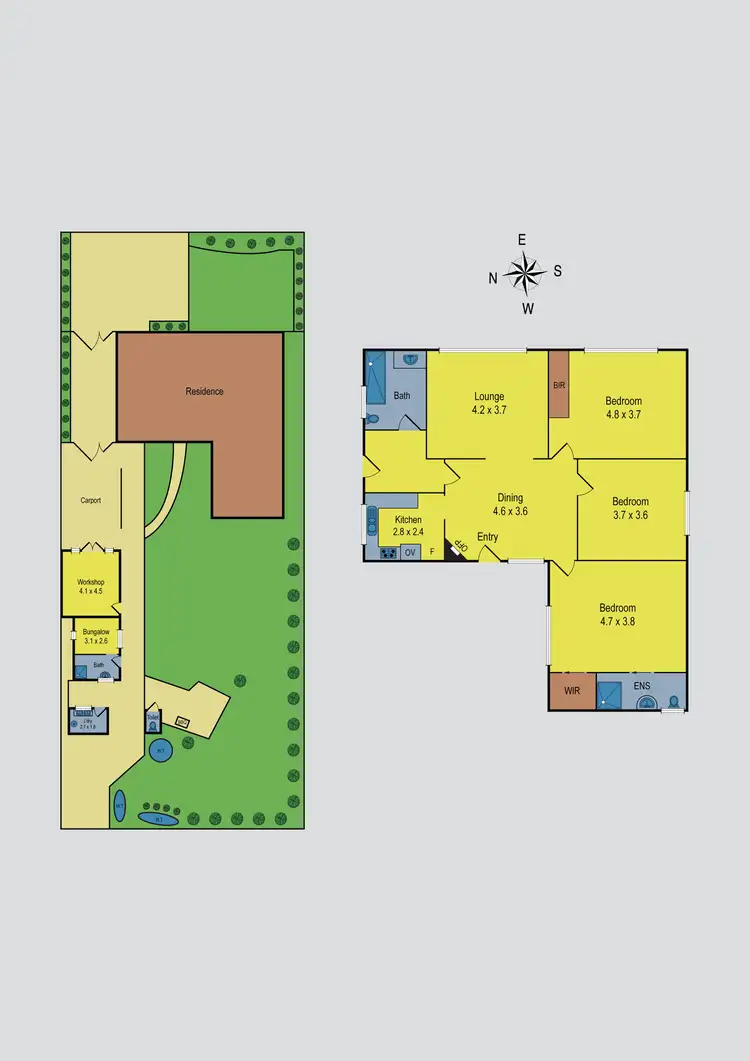 Floorplan of Homely house listing, 101 Theodore Street, St Albans VIC 3021