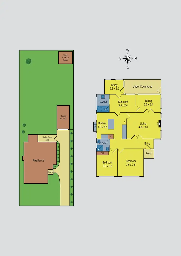 Floorplan of Homely house listing, 111 Deakin Street, Essendon VIC 3040