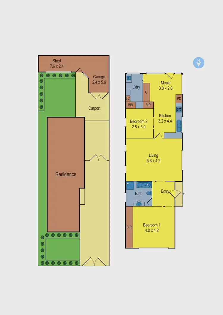 Floorplan of Homely house listing, 42 Prendergast Street, Pascoe Vale South VIC 3044