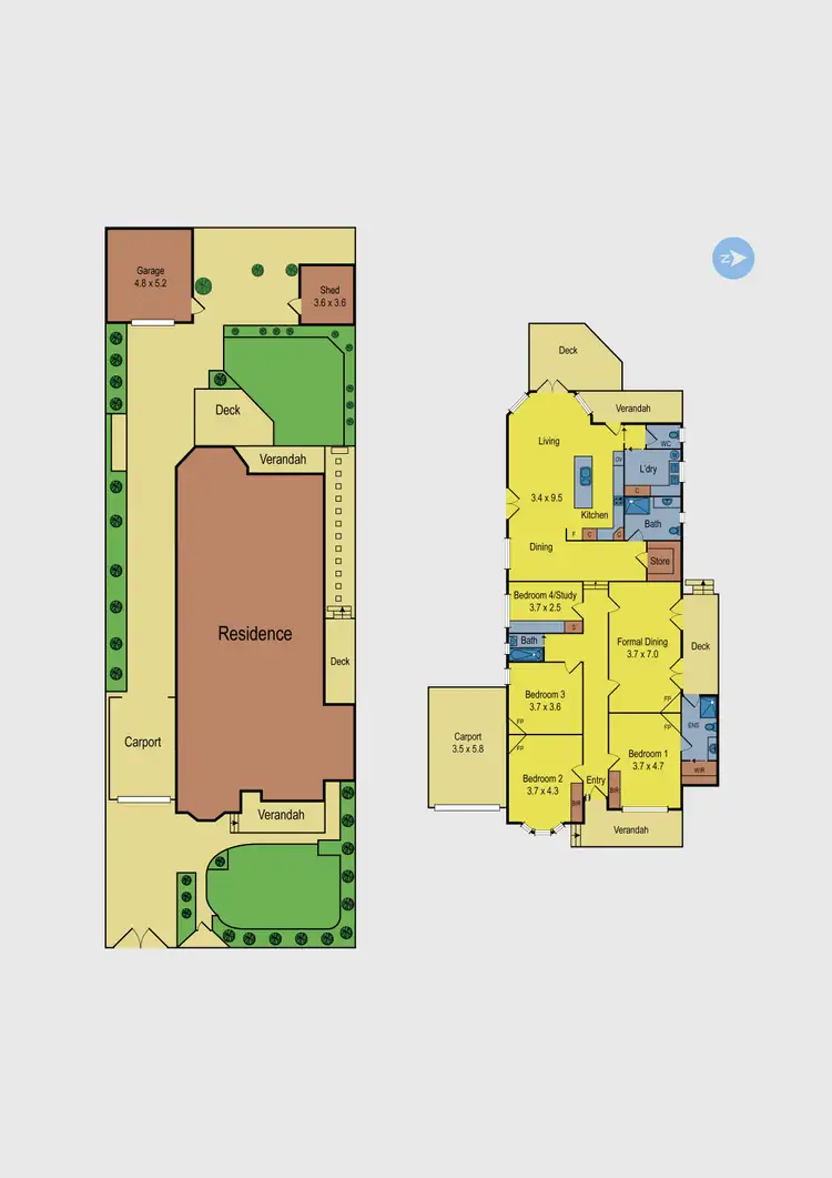 Floorplan of Homely house listing, 101 McPherson Street, Essendon VIC 3040