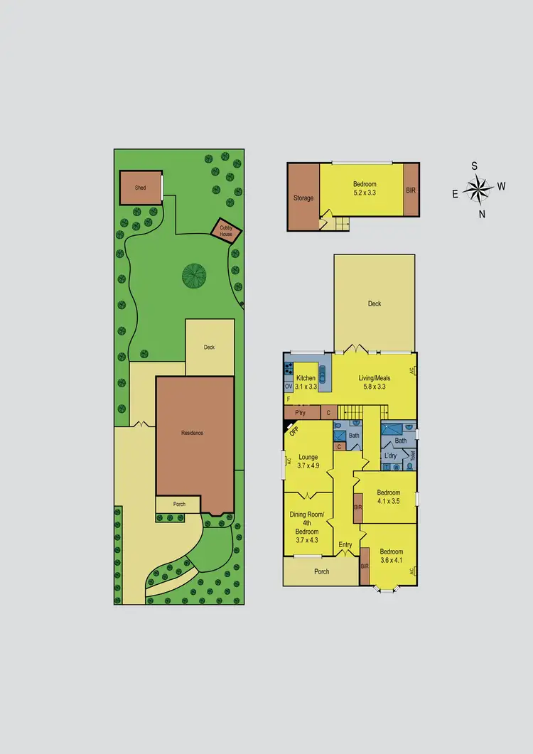Floorplan of Homely house listing, 9 Corio Street, Moonee Ponds VIC 3039