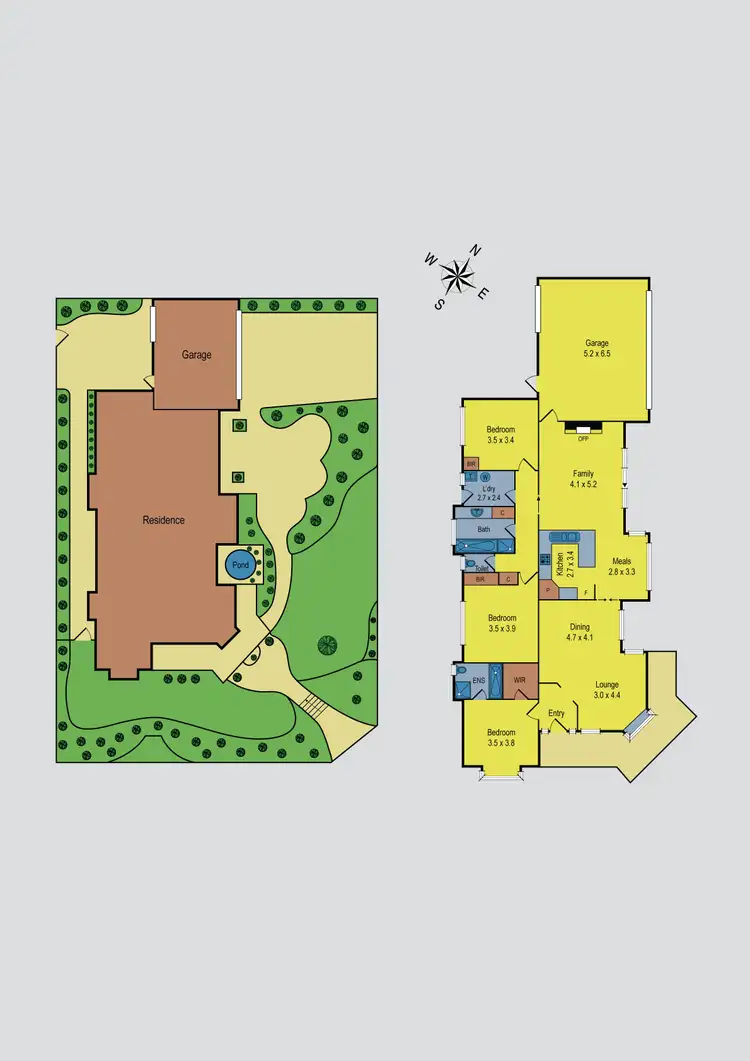Floorplan of Homely house listing, 46 Rees Road, Sunbury VIC 3429