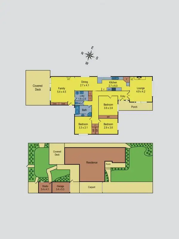 Floorplan of Homely house listing, 48 Fawkner Crescent, Keilor East VIC 3033