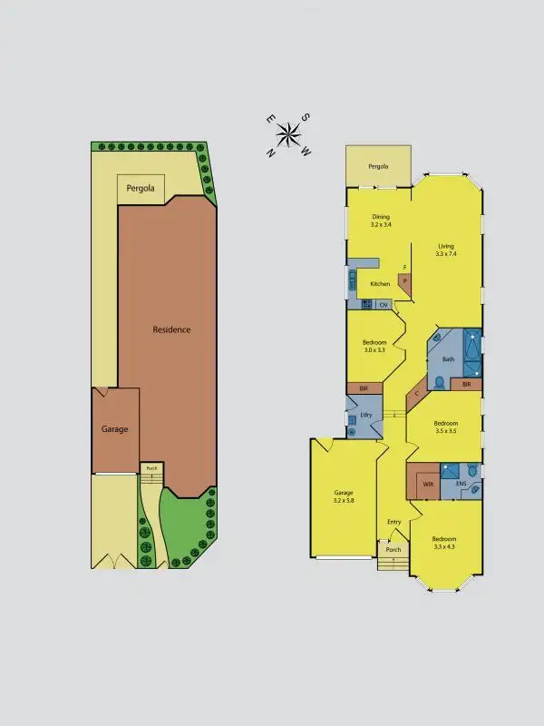 Floorplan of Homely unit listing, 26A Violet Street, Essendon VIC 3040