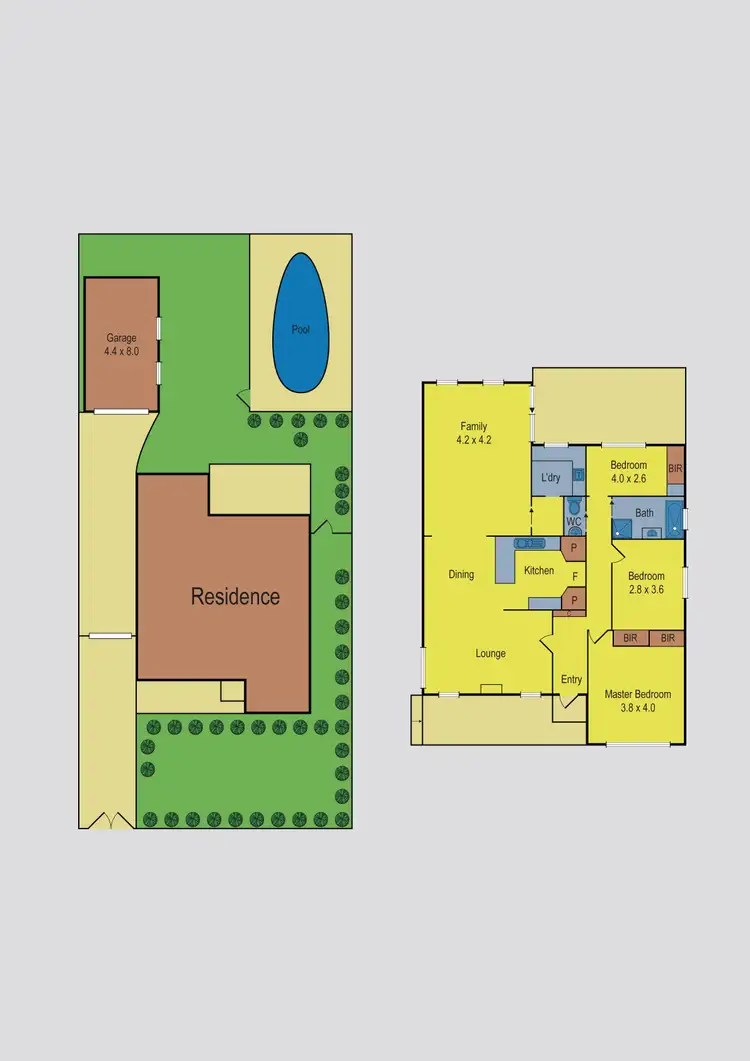 Floorplan of Homely house listing, 3 Wonganella Drive, Keilor East VIC 3033