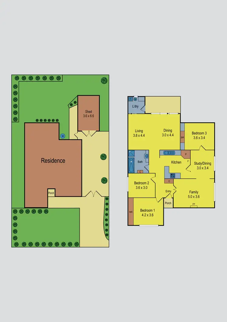 Floorplan of Homely house listing, 29 Watt Avenue, Oak Park VIC 3046