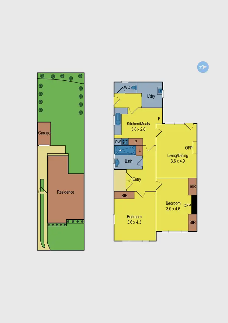 Floorplan of Homely house listing, 51 Springhall Parade, Pascoe Vale South VIC 3044