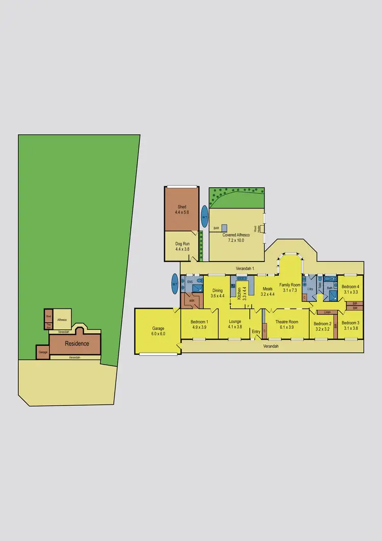 Floorplan of Homely house listing, 78 Joseph Avenue, New Gisborne VIC 3438