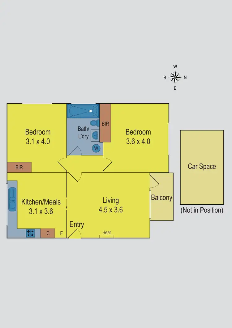 Floorplan of Homely apartment listing, 10/49 Coonans Road, Pascoe Vale South VIC 3044