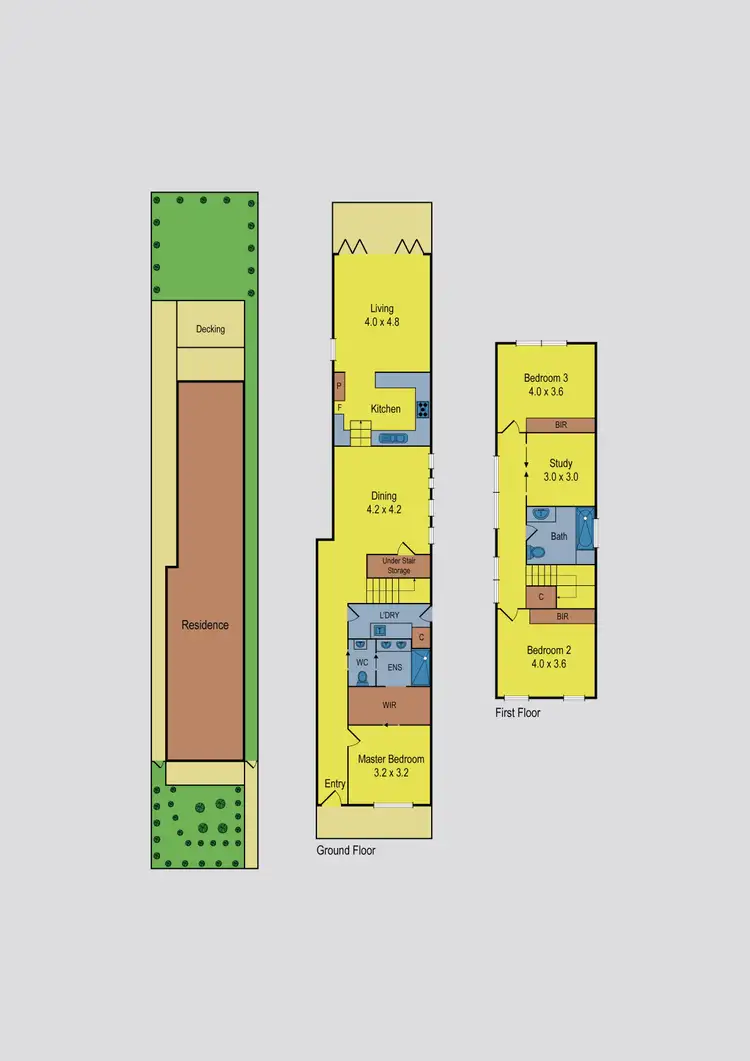 Floorplan of Homely house listing, 16 Primrose Street, Moonee Ponds VIC 3039