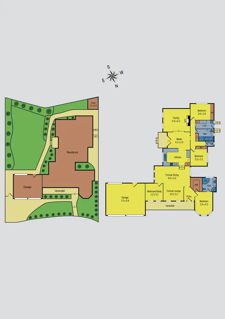 Floorplan of Homely house listing, 53 Bellevue Boulevard, Hillside VIC 3037