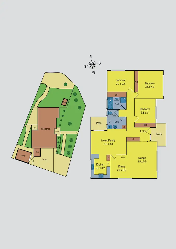 Floorplan of Homely house listing, 1 Forest Court, Gladstone Park VIC 3043