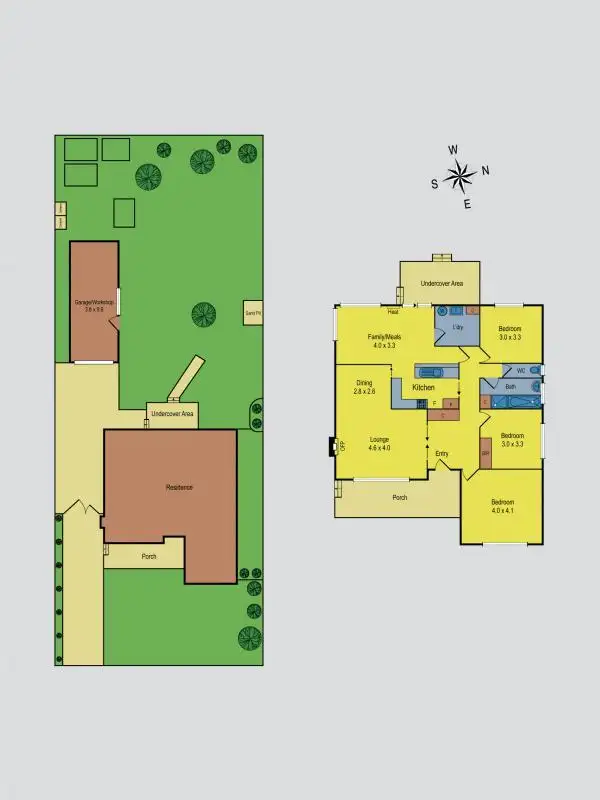 Floorplan of Homely house listing, 9 Irvine Street, Pascoe Vale VIC 3044