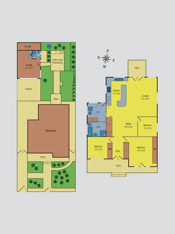 Floorplan of Homely house listing, 10 Hanley Street, Avondale Heights VIC 3034