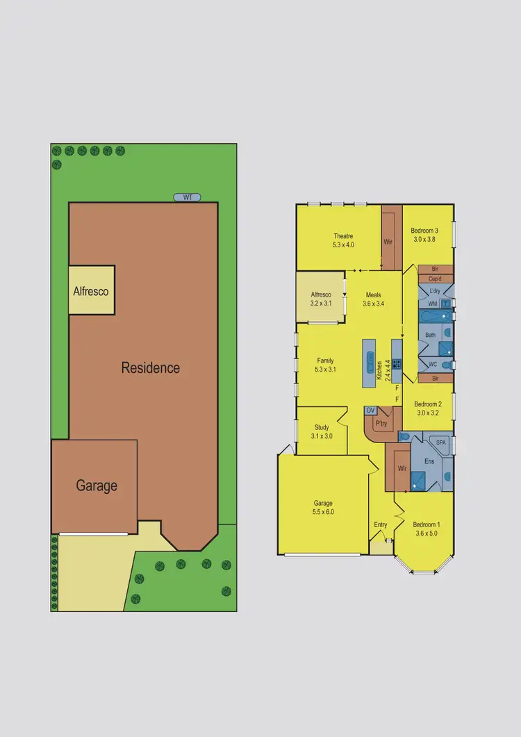 Floorplan of Homely house listing, 25 Broadway, Caroline Springs VIC 3023