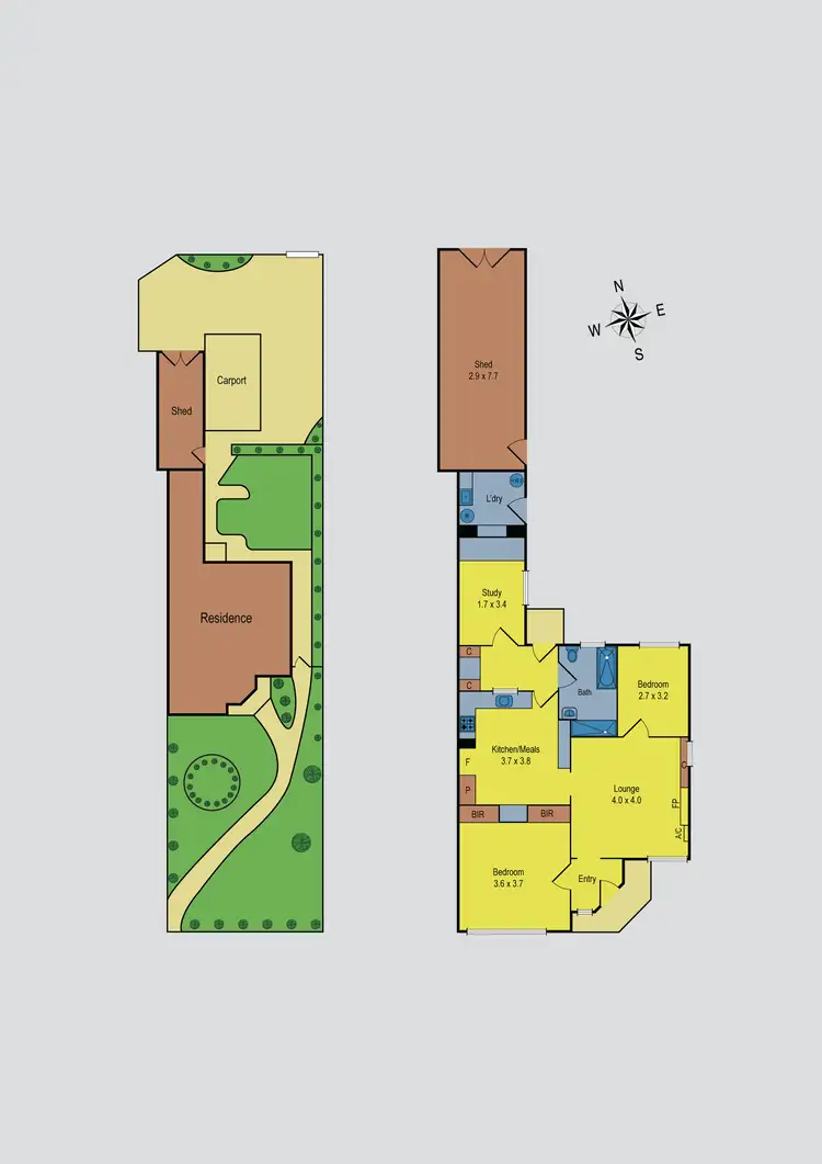 Floorplan of Homely house listing, 79 Ormond Road, Moonee Ponds VIC 3039