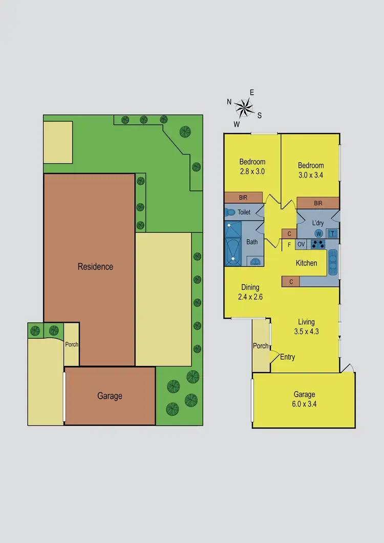 Floorplan of Homely unit listing, 4/35 Clovelly Avenue, Glenroy VIC 3046