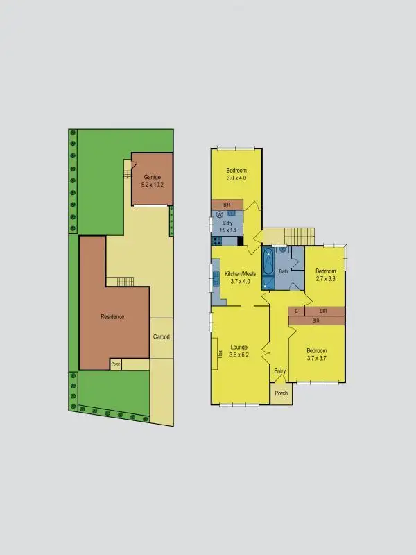 Floorplan of Homely house listing, 17 Langtree Avenue, Pascoe Vale South VIC 3044
