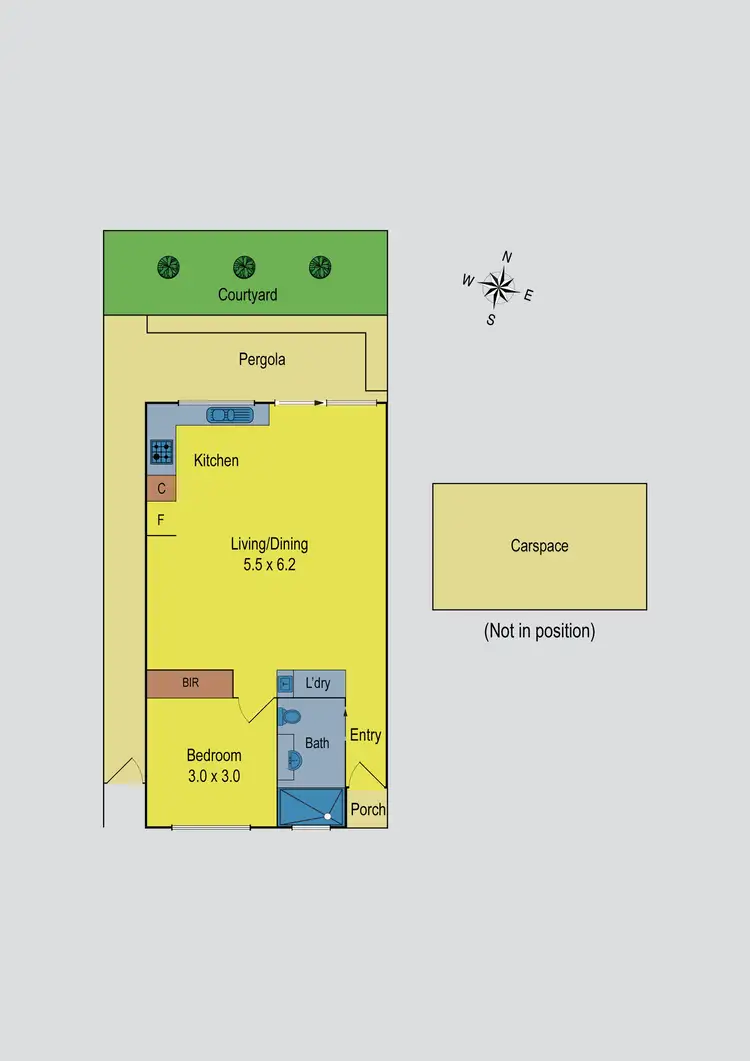 Floorplan of Homely unit listing, 3/152 Tyler Street, Preston VIC 3072