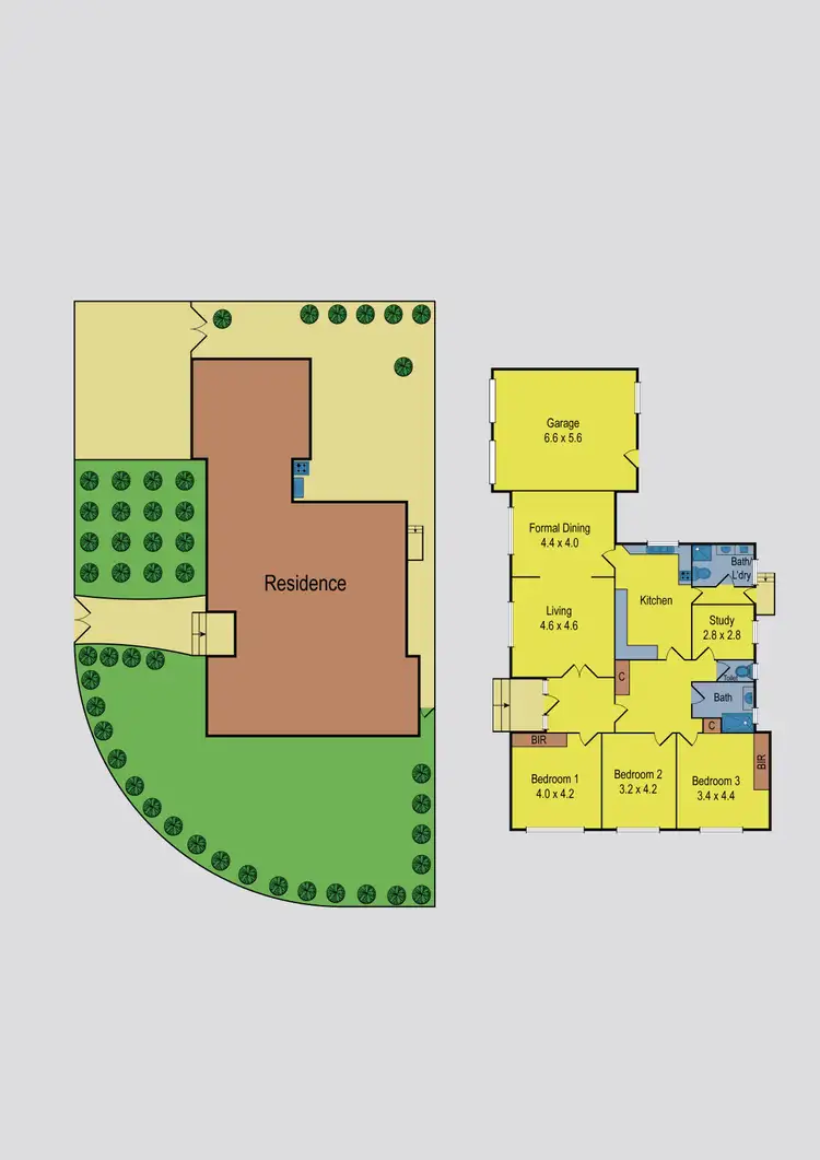 Floorplan of Homely house listing, 3a Wonganella Drive, Keilor East VIC 3033