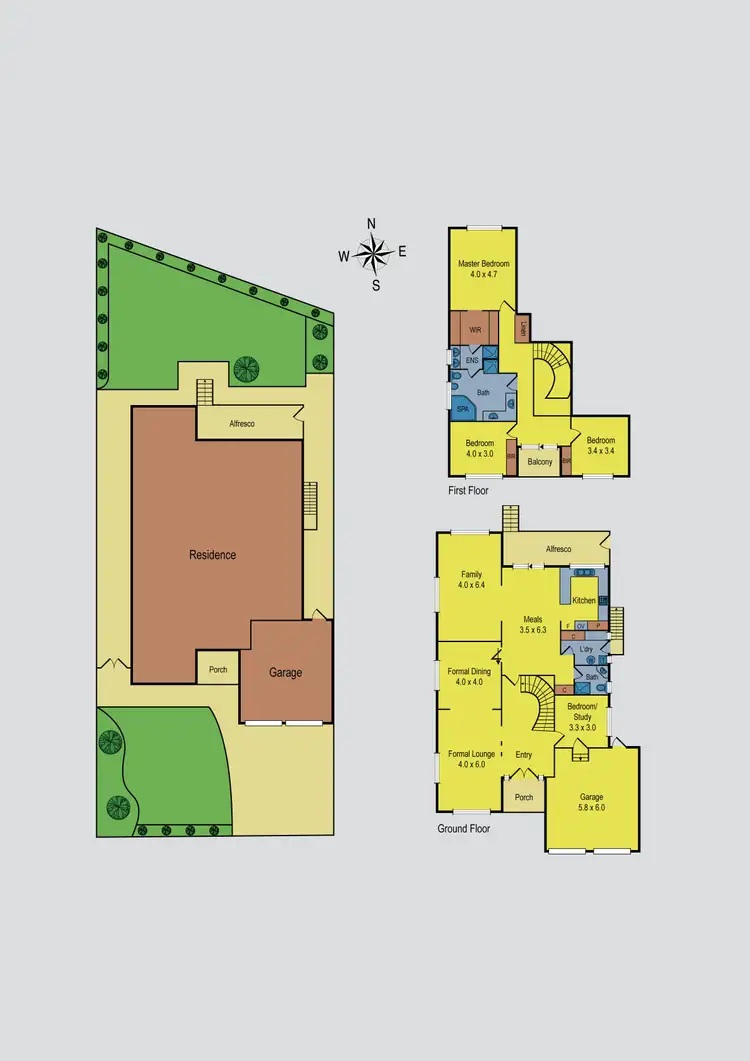 Floorplan of Homely house listing, 8 Kittyhawk Court, Airport West VIC 3042