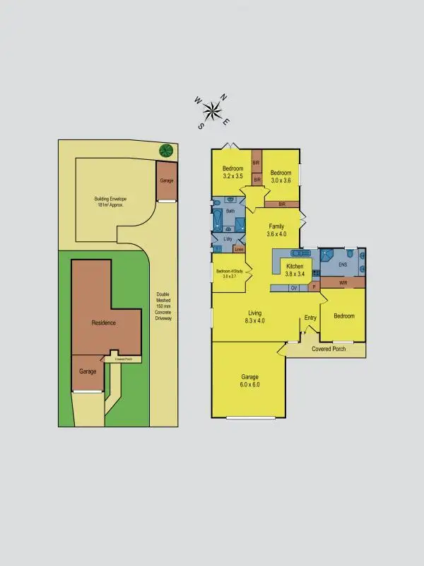 Floorplan of Homely house listing, 46A Kilmore Road, Gisborne VIC 3437