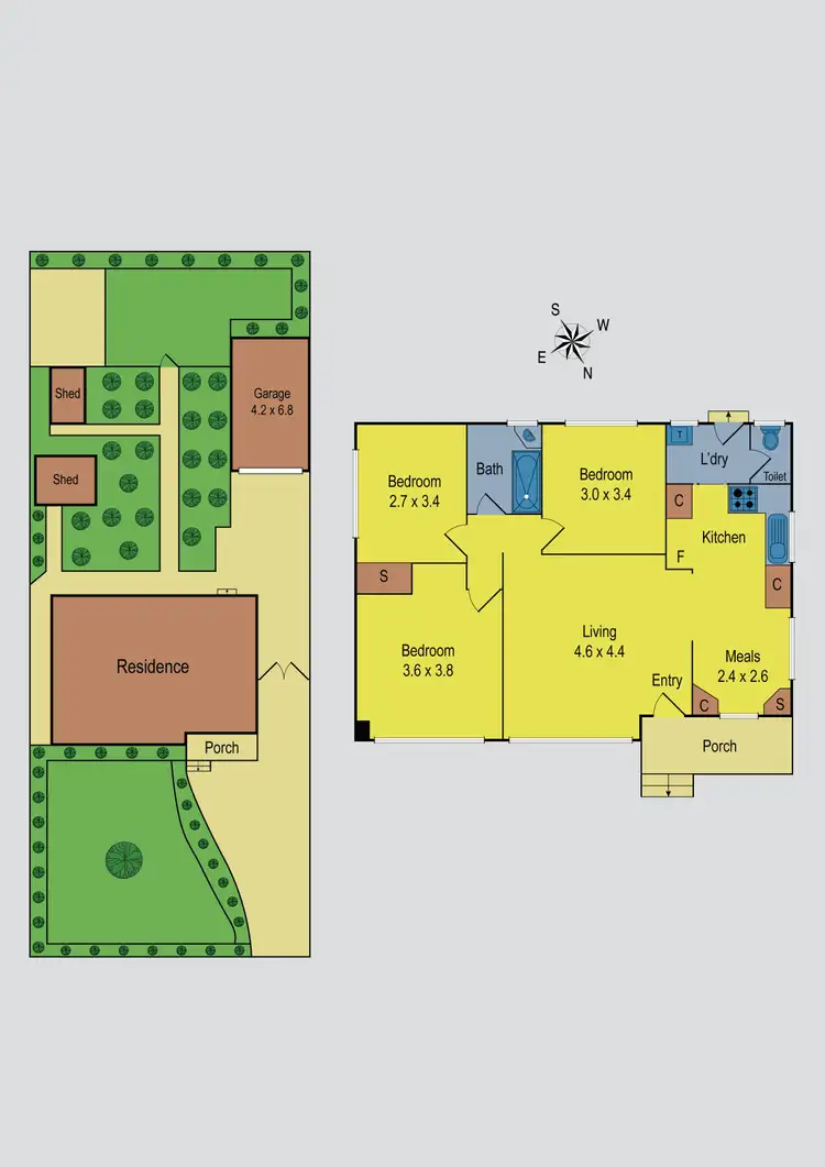 Floorplan of Homely house listing, 5 Melba Avenue, Sunbury VIC 3429