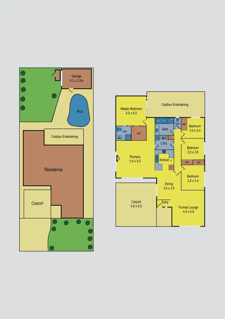 Floorplan of Homely house listing, 13 McComb Street, Sunbury VIC 3429